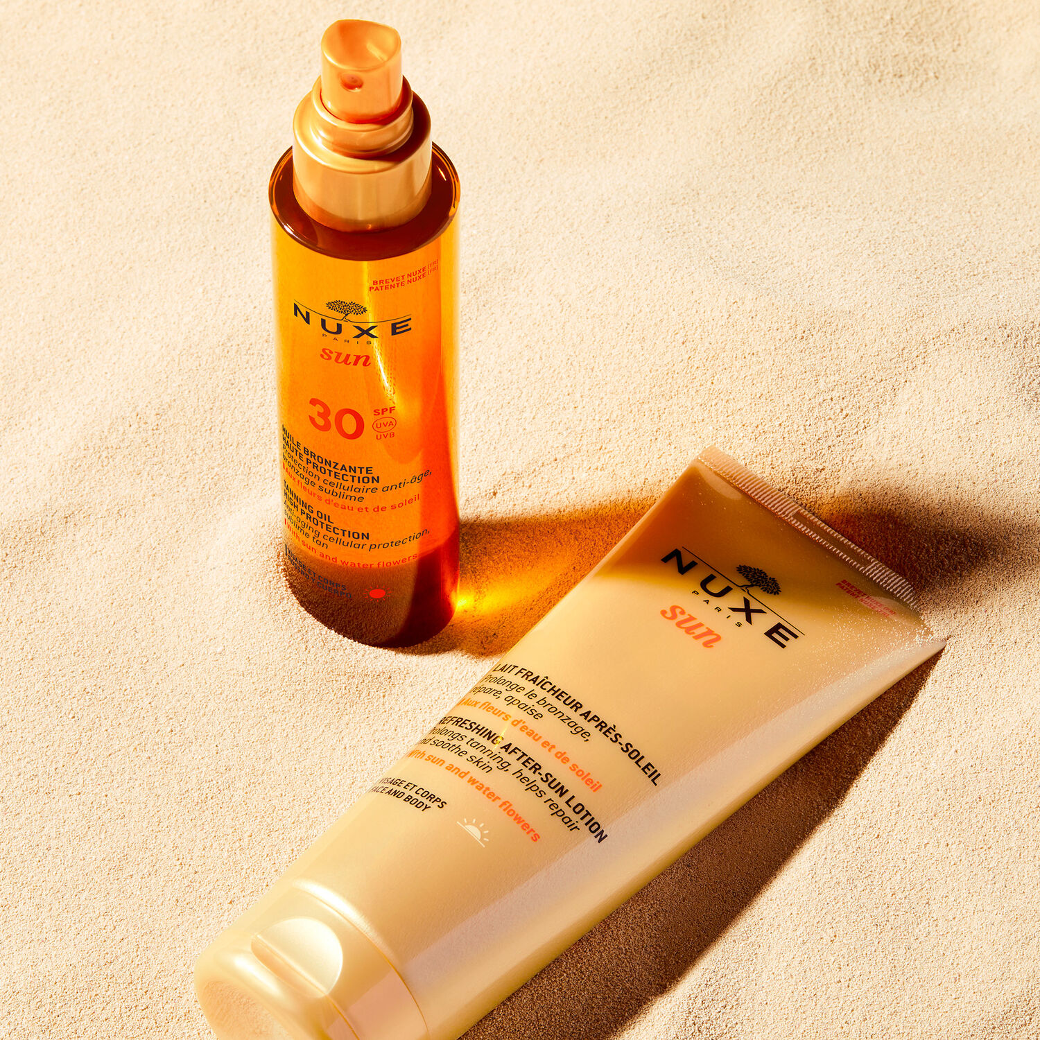 Nuxe Sun  - Lait Fraicheur Après Soleil Visage & Corps - Tous types de peaux