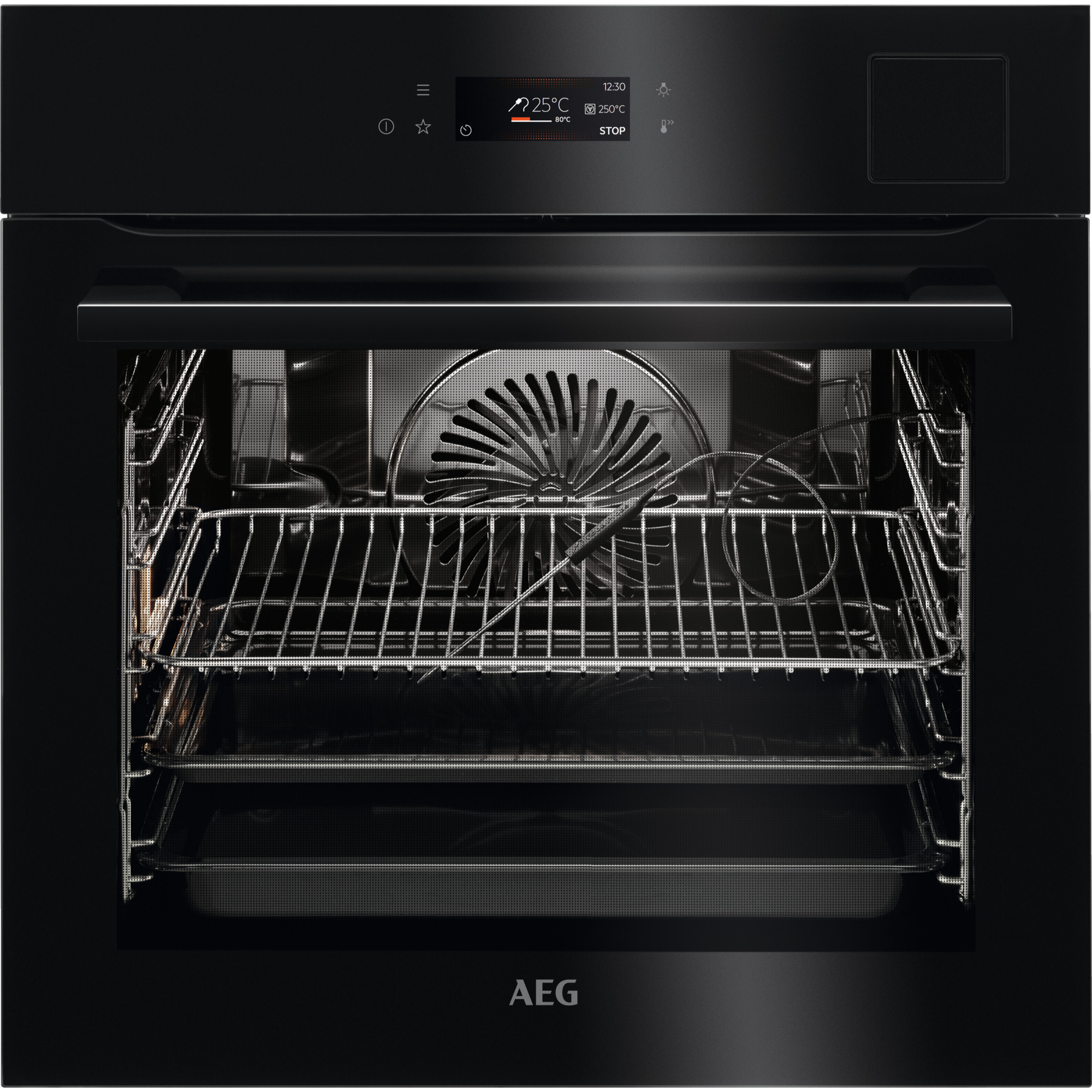 AEG Horno de vapor Serie 9000 SteamPro con Display táctil Excite BSE792380B | Reacondicionado