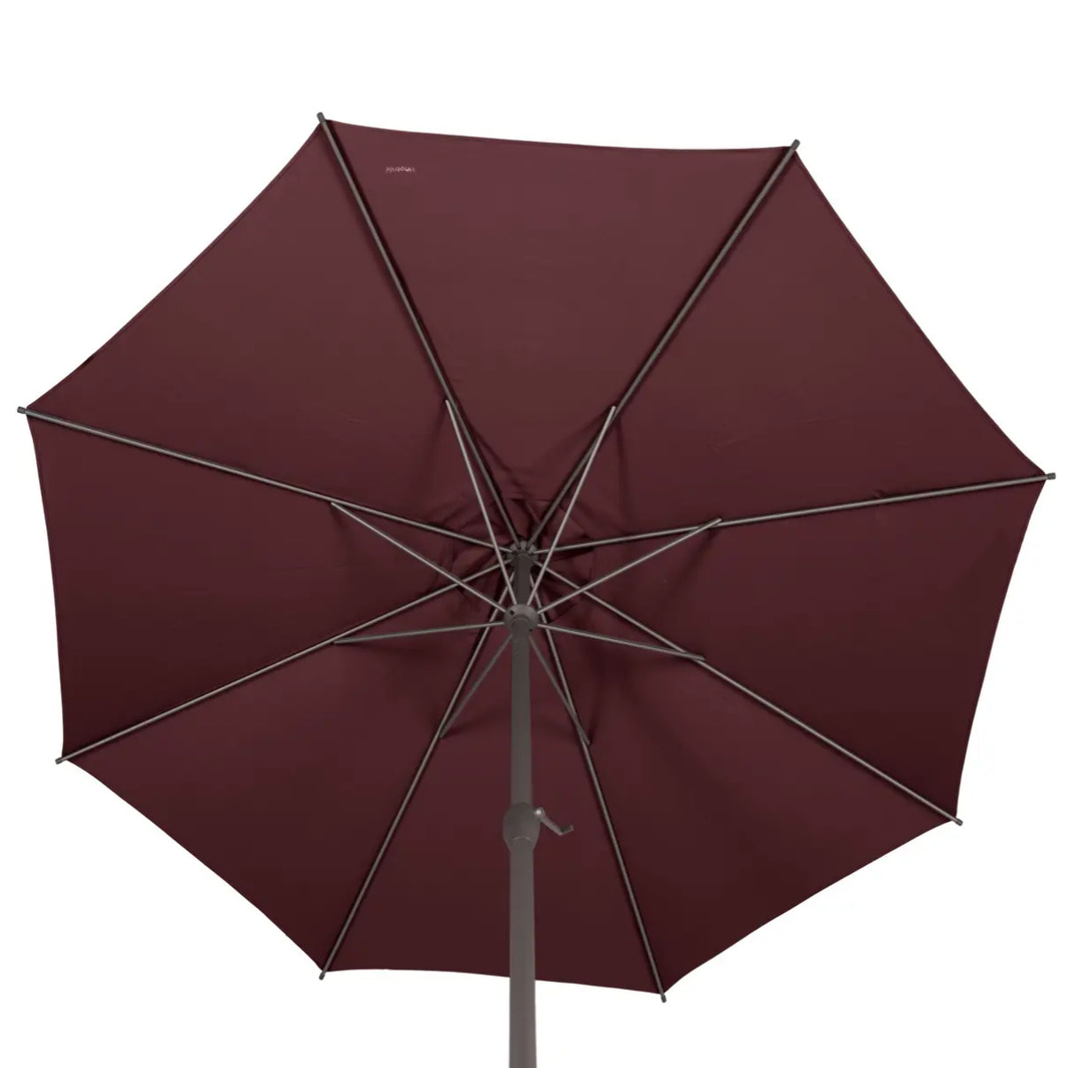 Parasol droit rond Loompa Bordeaux