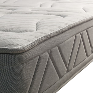 Colchón Muelles Ensacados y Viscoelástico 27cm Hilo de Carbono y Biocerámico Confort Hotel CERAMIC PRESTIGE · ROYAL SLEEP
