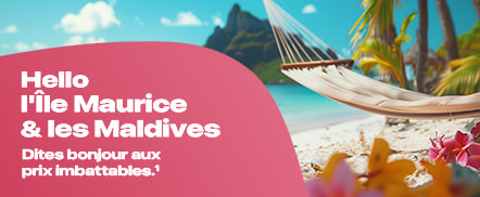 Offre du moment : Île Maurice & Les Maldives