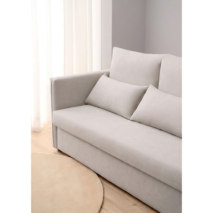 Sofá Cama Nido - 2 Colchones Individuales - Tejido Bobak Antimanchas - Cojines incluídos - Múltiples colores - 2 Años de Garantía