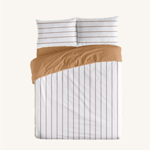 Couverture nordique ocre Laroa