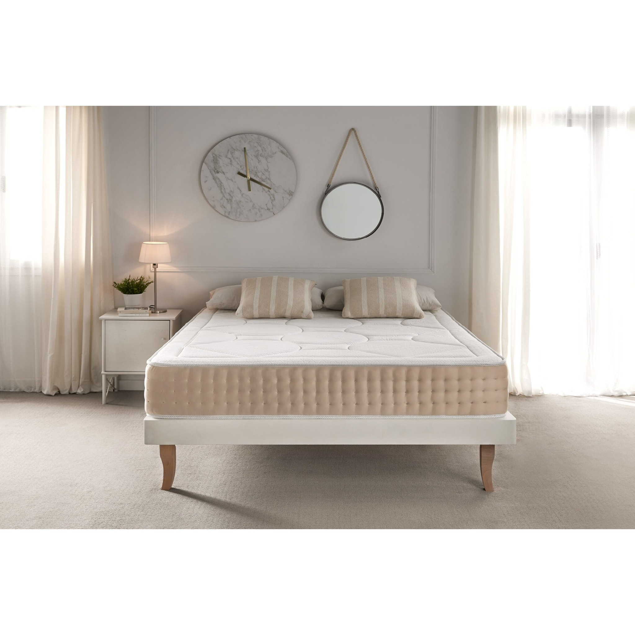 Matelas Grand Memory , 21 cm, 2 places - Moonia