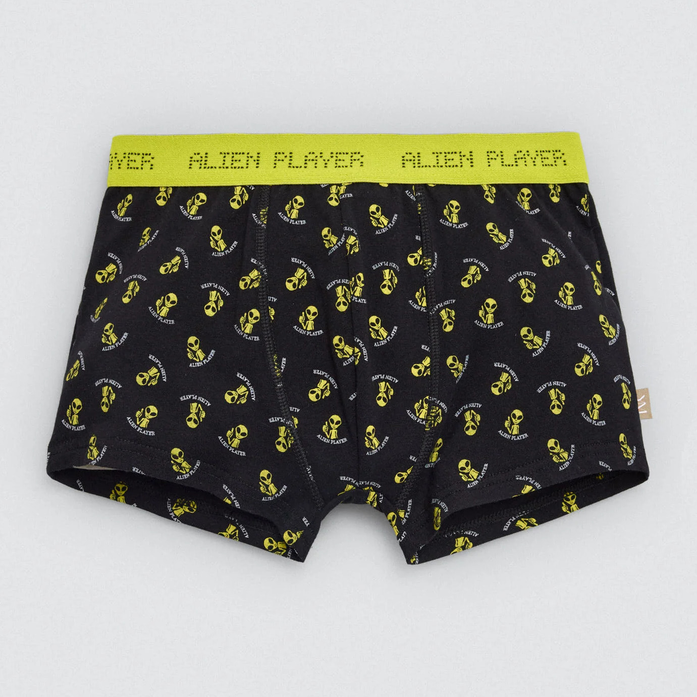 Confezione da 2 boxer da bambino con stampe "Alien Player"