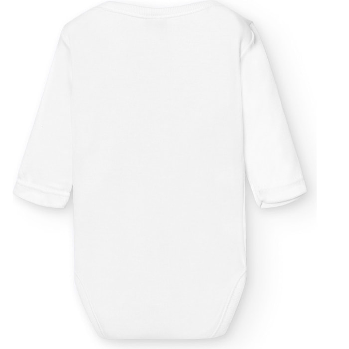 Body bebé manga larga bambú americano