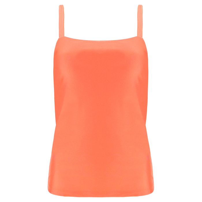 Canotta basic slim total black