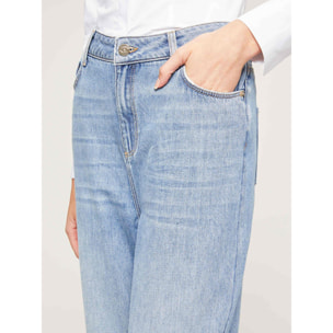 Motivi - Vaqueros wide leg medium wash - Azul