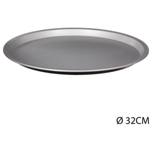 Plaque à pizza métal 32cm "Signature"