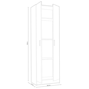 Armario Multi Useful 60 2 Puertas Blanco