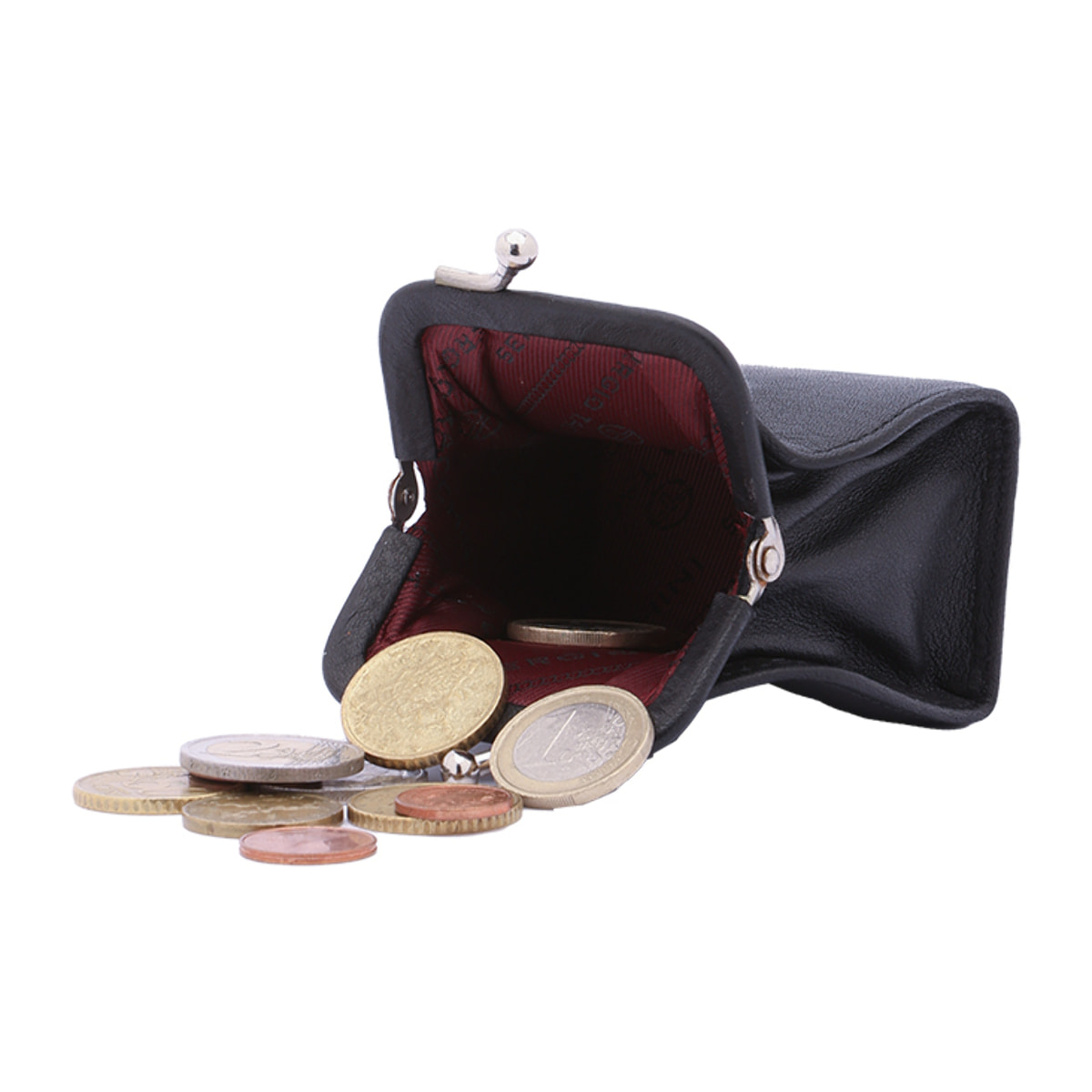 Portafoglio  da donna In Vera pelle Made in Italy 7,5x9x4,5 cm