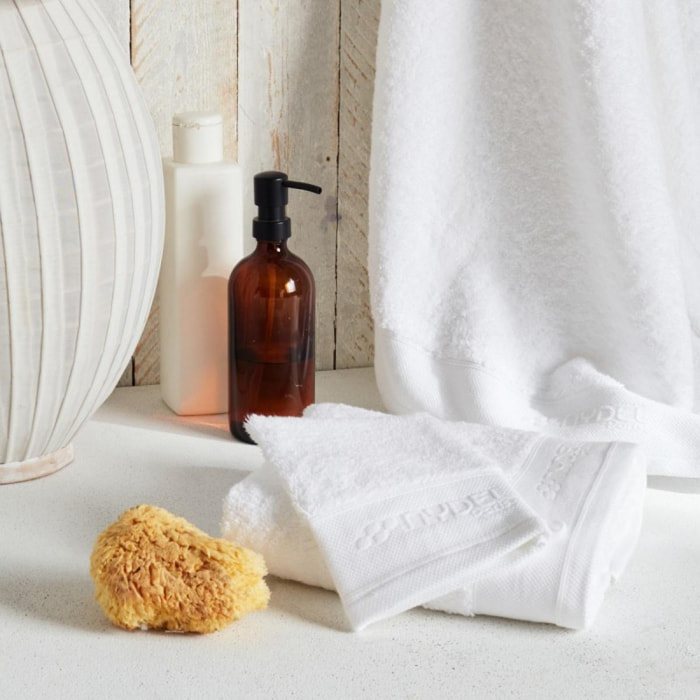 Serviette de bain ORGANIC blanc - 100 % coton bio 700 g/môì