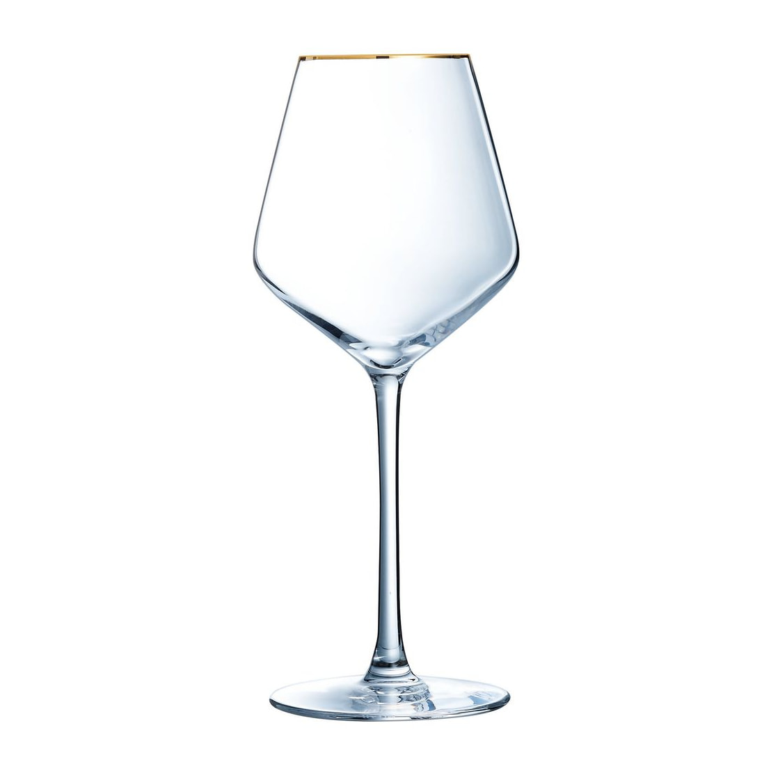 4 Copas de vino 38 cl Ultime Bord Or - Cristal d'Arques