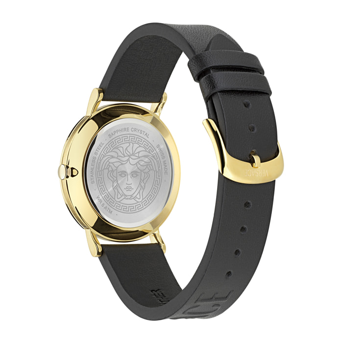 Versace Reloj Analógico De Cuarzo Versace Greca Slim (Wc-8Q)