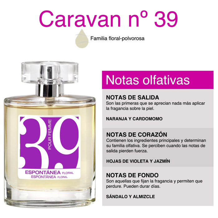 Caravan happy collection - perfume de mujer nº39 - 100ml.
