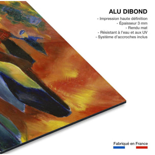 Tableau célèbre August Macke Sunny Path Tableau alu Dibond