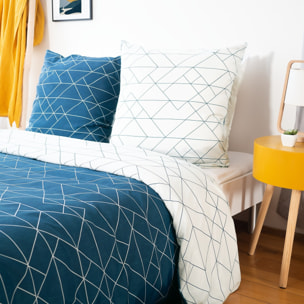Parure Housse De Couette 3pcs 100%microfibre 72gsm List