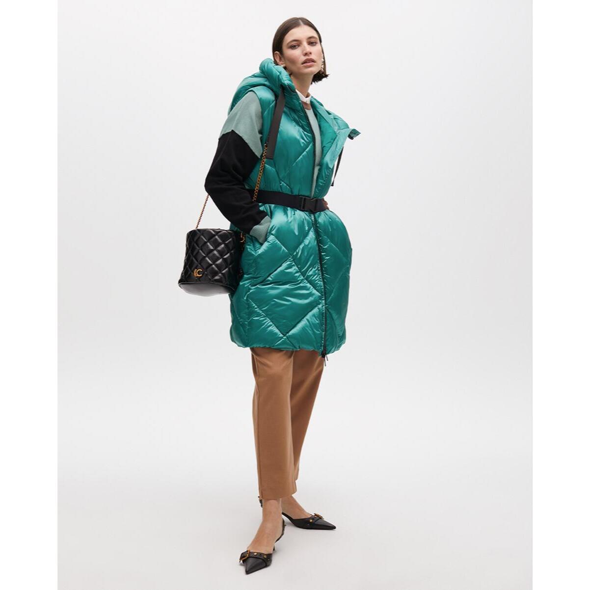 Gilet Imbottito con Cappuccio