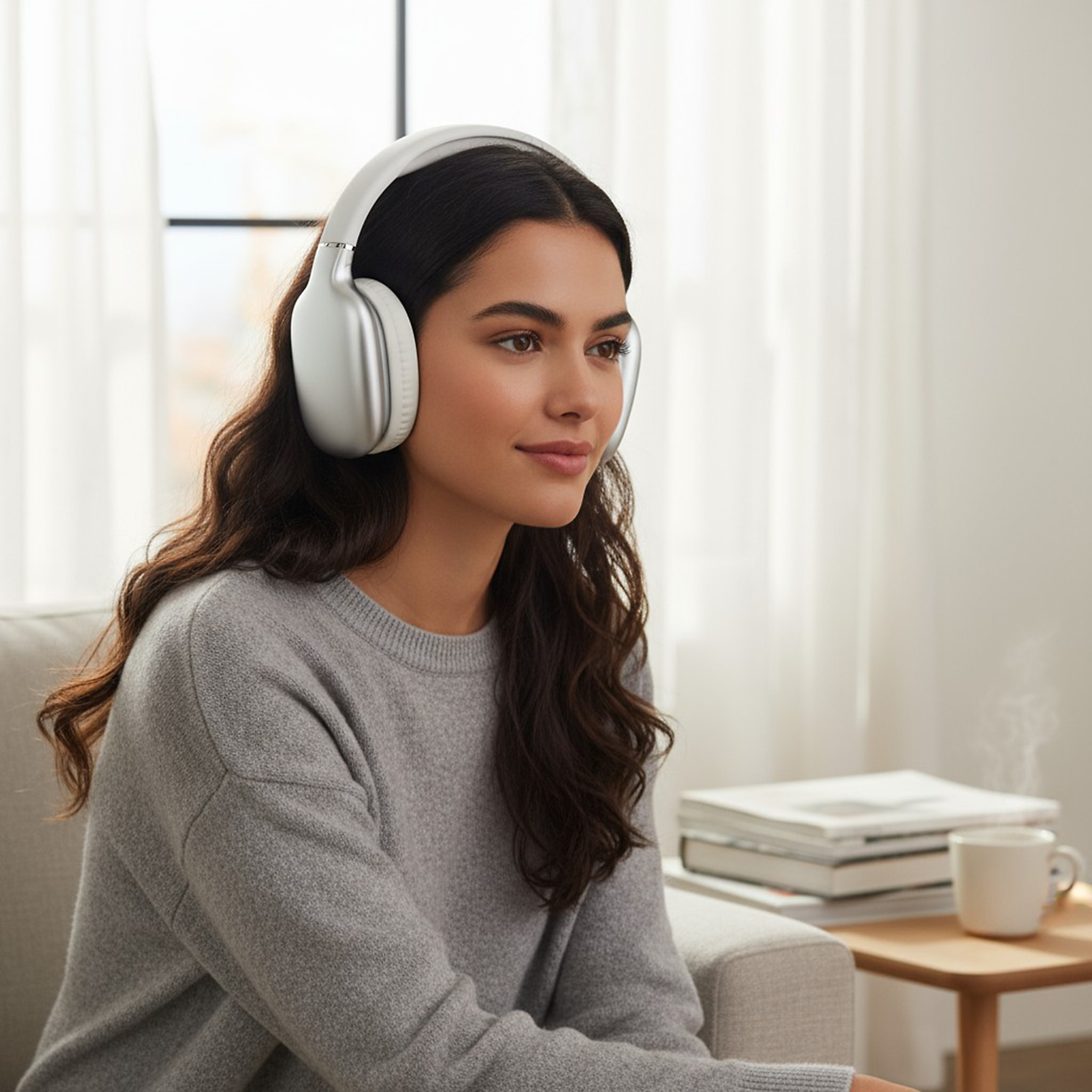 Casque Sans Fil - BE MIX - Pure Design - Gris