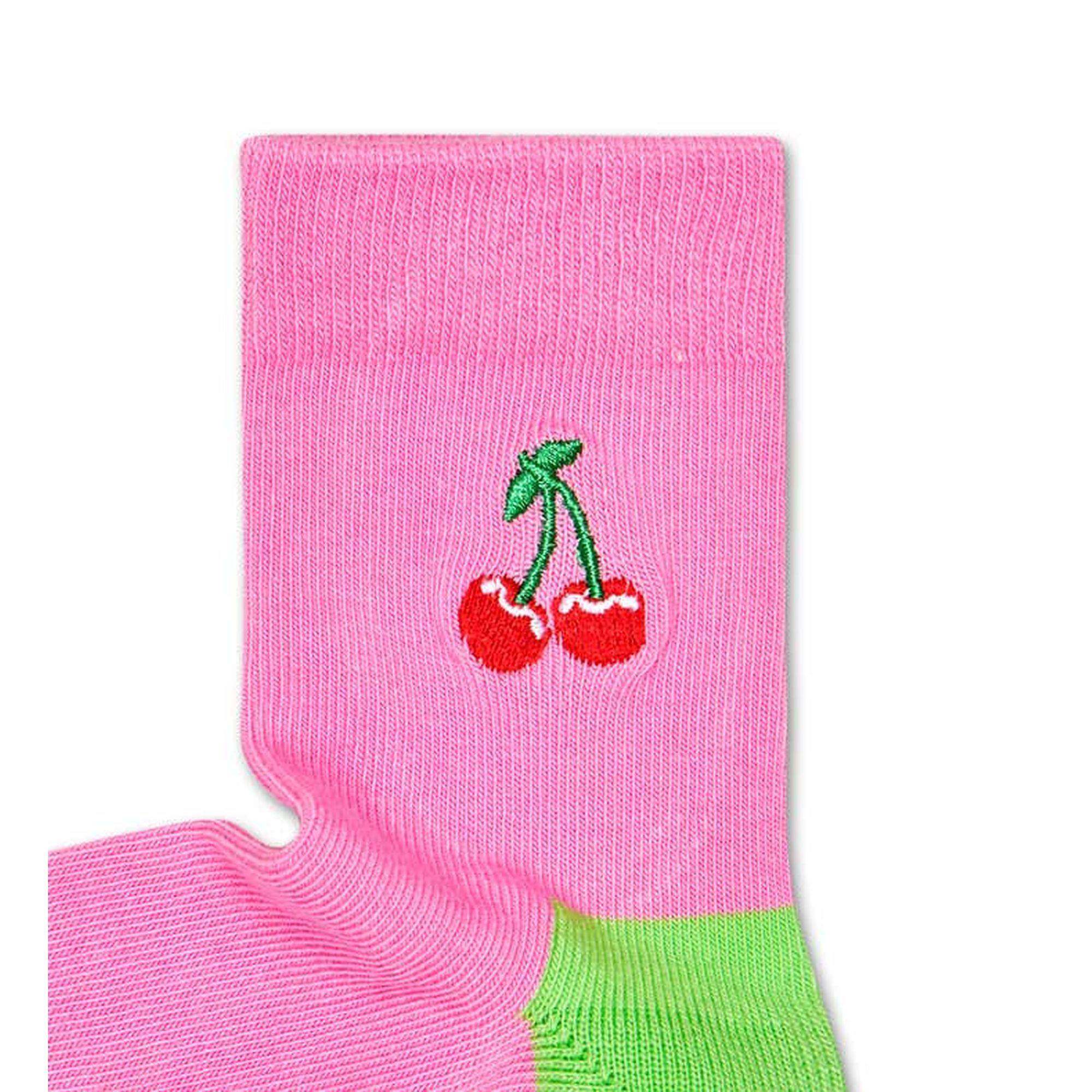 Calcetines kids cherry embroidery