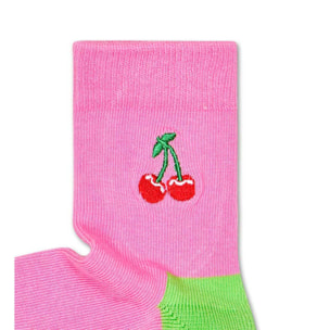 Calcetines kids cherry embroidery