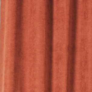 Rideau Alaska isolant et 100 % occultant - Orange Foncé