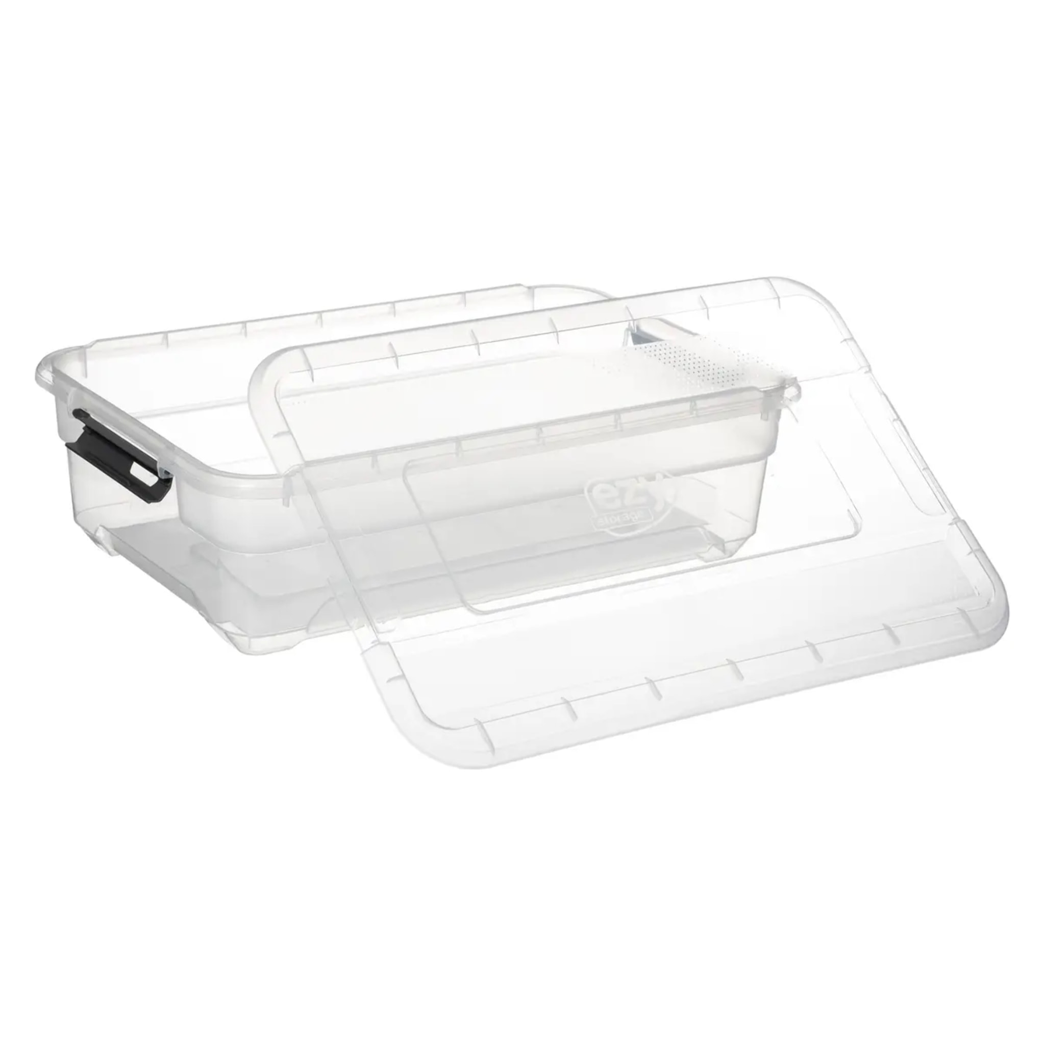 Boîte en plastique transparente 265L Solutions+