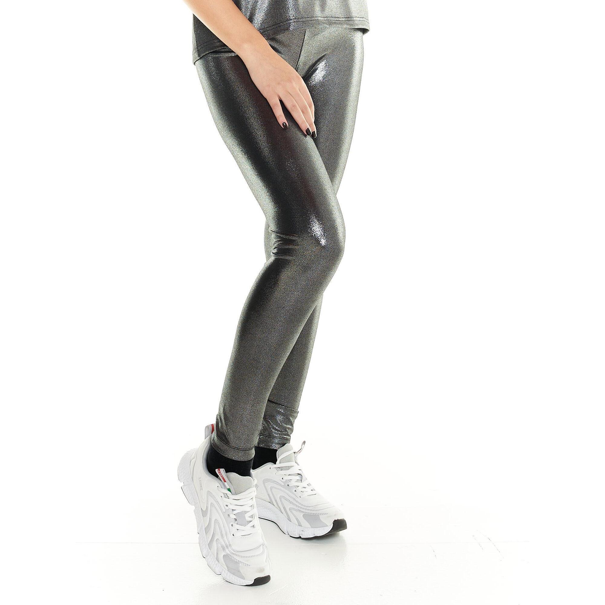 Legging Leone de lúrex para mujer Greyss
