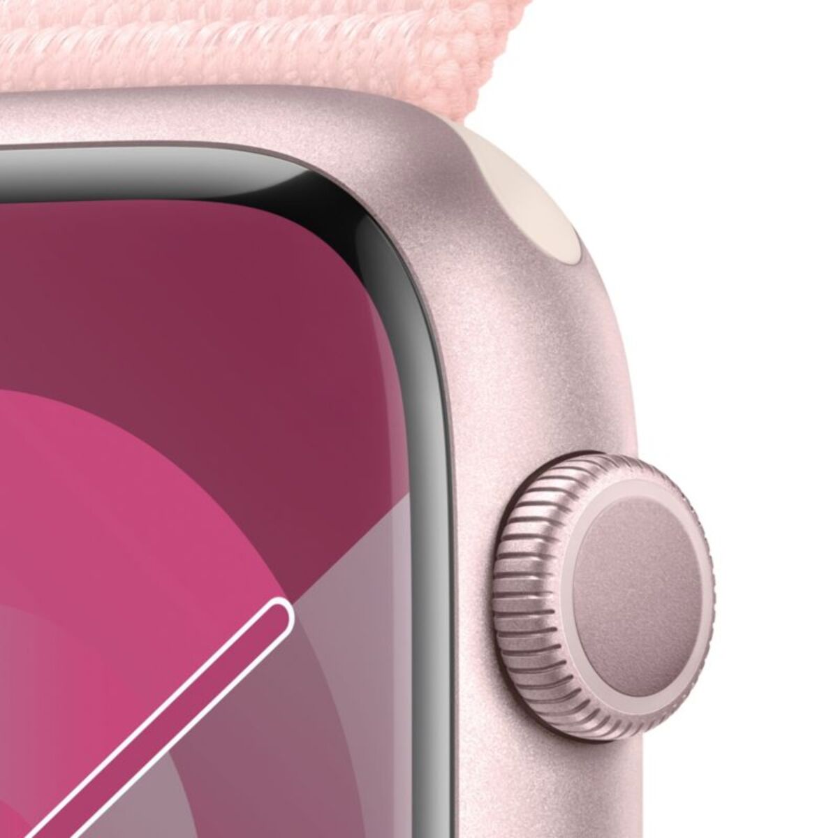 Montre connectée APPLE WATCH Serie 9 45mm Aluminium / Rose Loop