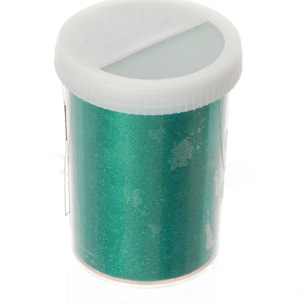 Glitter In Barattolo, 100 Gr - Pezzi 1 - 4,5X8,5X4,5cm - Colore: Verde - Bianchi Dino