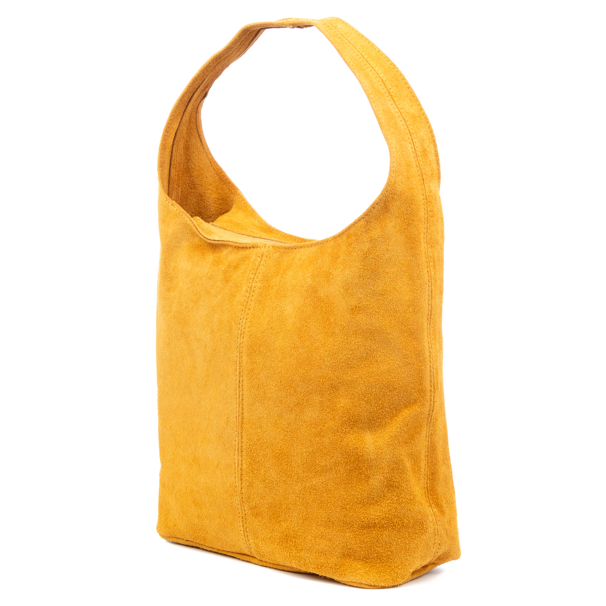 Bagnara borsa shopper donna. Pelle vera Camoscio.