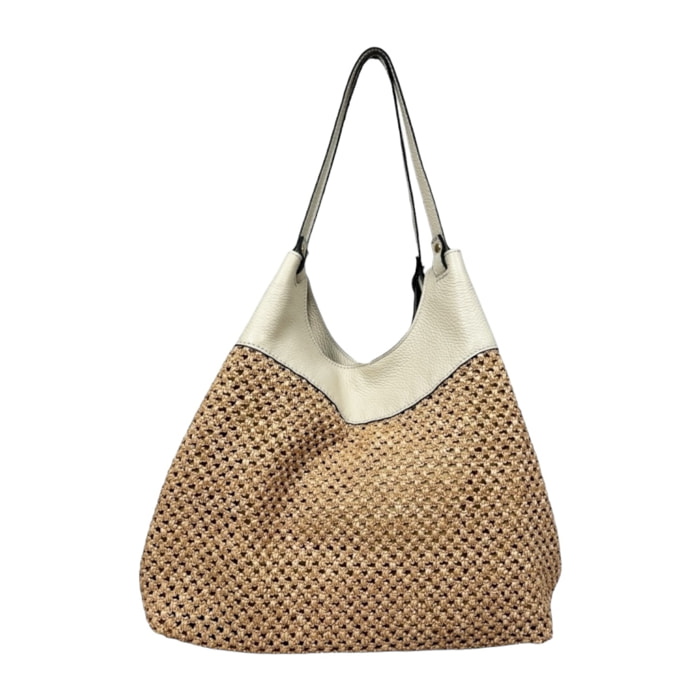 Bolso de hombro Cheval Firenze Madera Beige