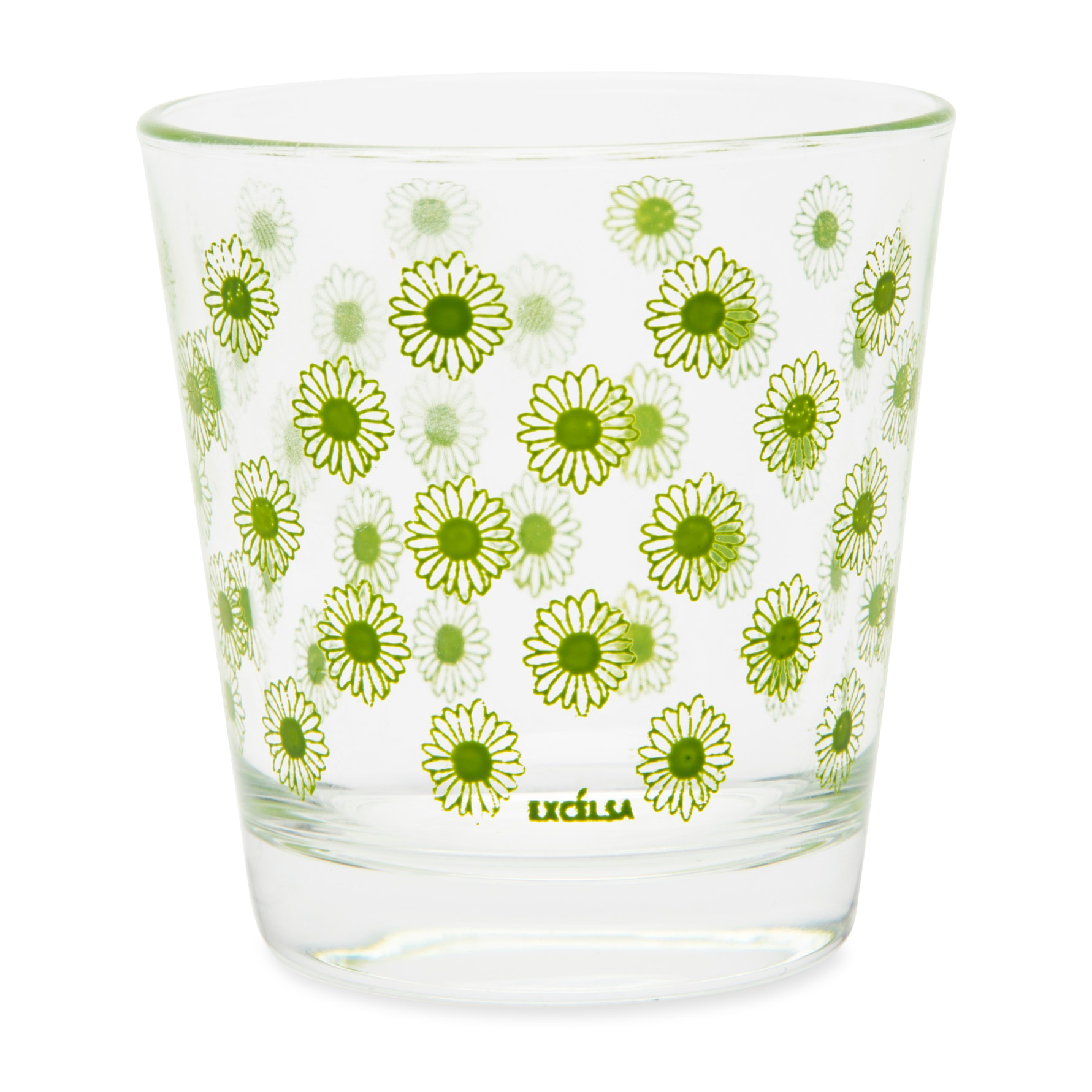 Set 6 Bicchieri Excelsa – Enjoy Margherite, Vetro Verde