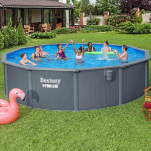 Bestway Piscine acier hors sol Ronde Hydrium 549 x 132 cm