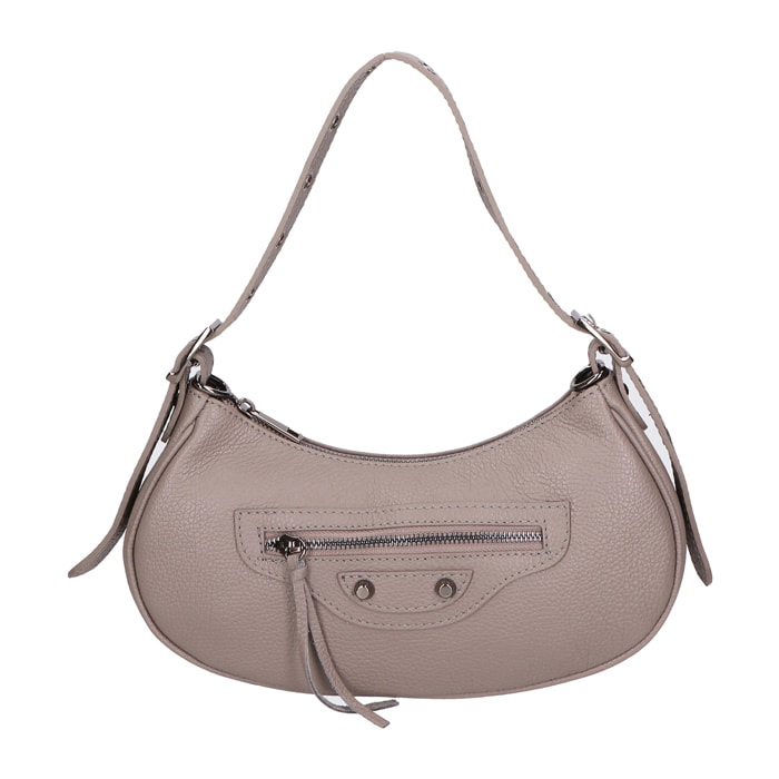 Borsa a spalla da Donna Loredana in Vera Pelle Made in Italy 15x30x8 cm