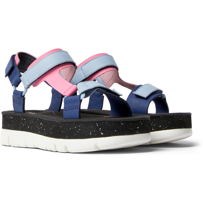 Sandalias - CAMPER Oruga Up - Multicolor - Cuero liso