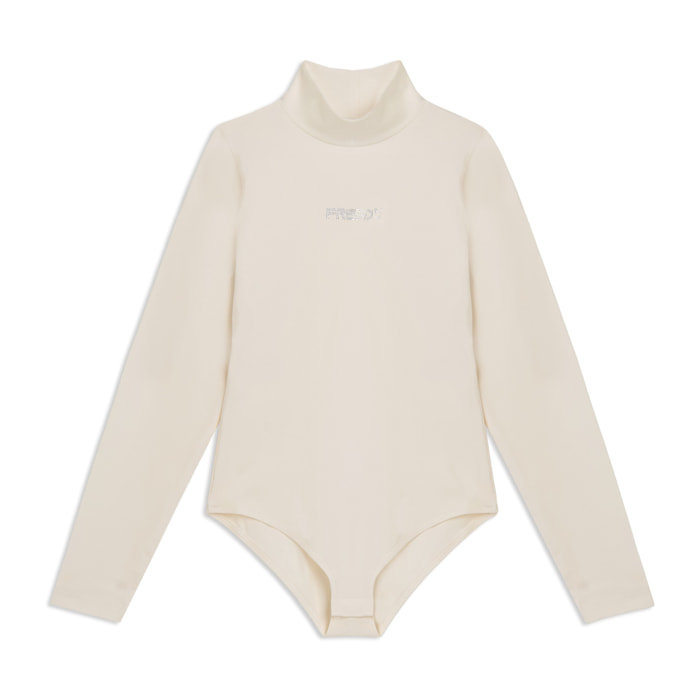 Body Junior a lupetto con logo FREDDY in strass