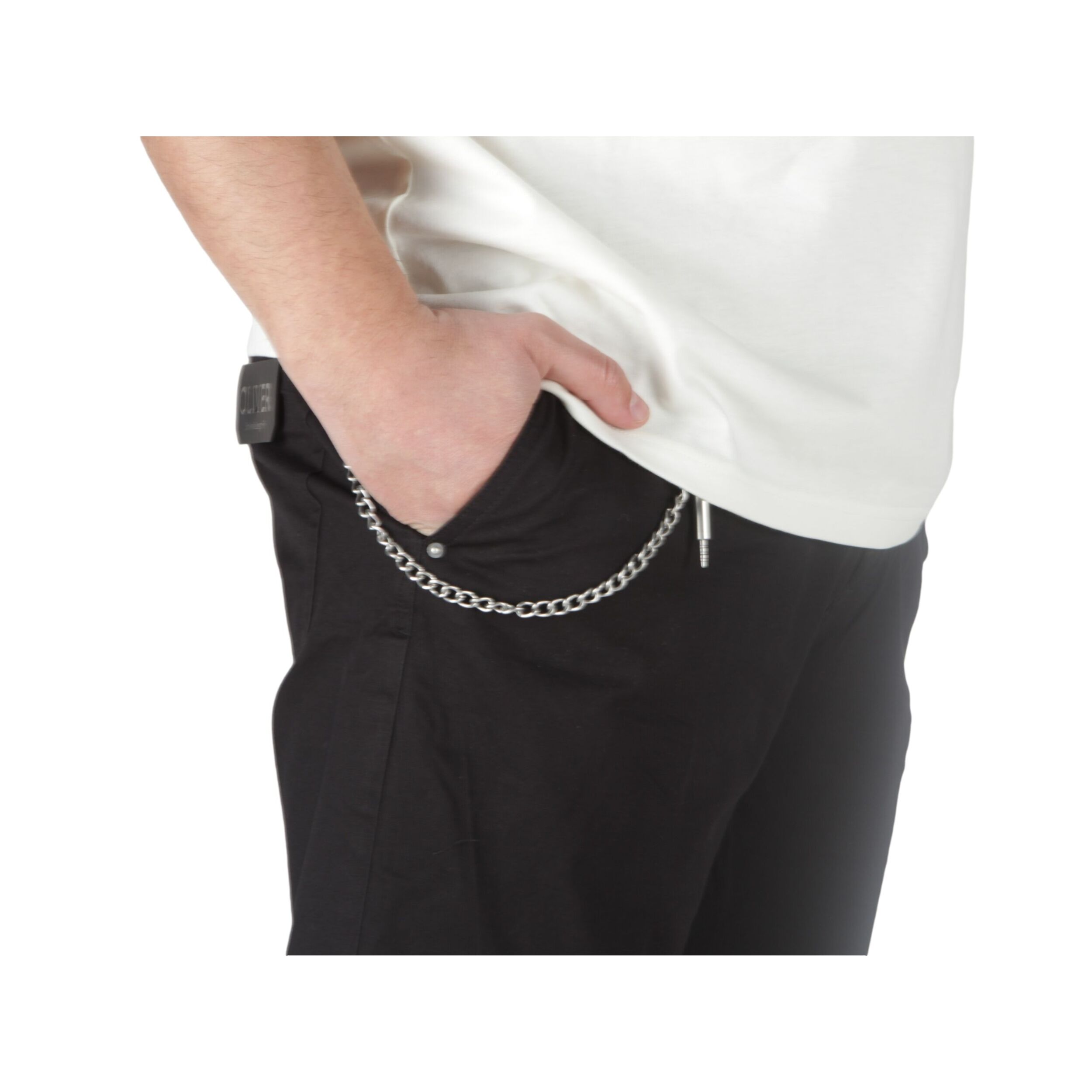 Pantaloni Antony Morato Pantaloni Oliver Slim Ankle Lenght Nero