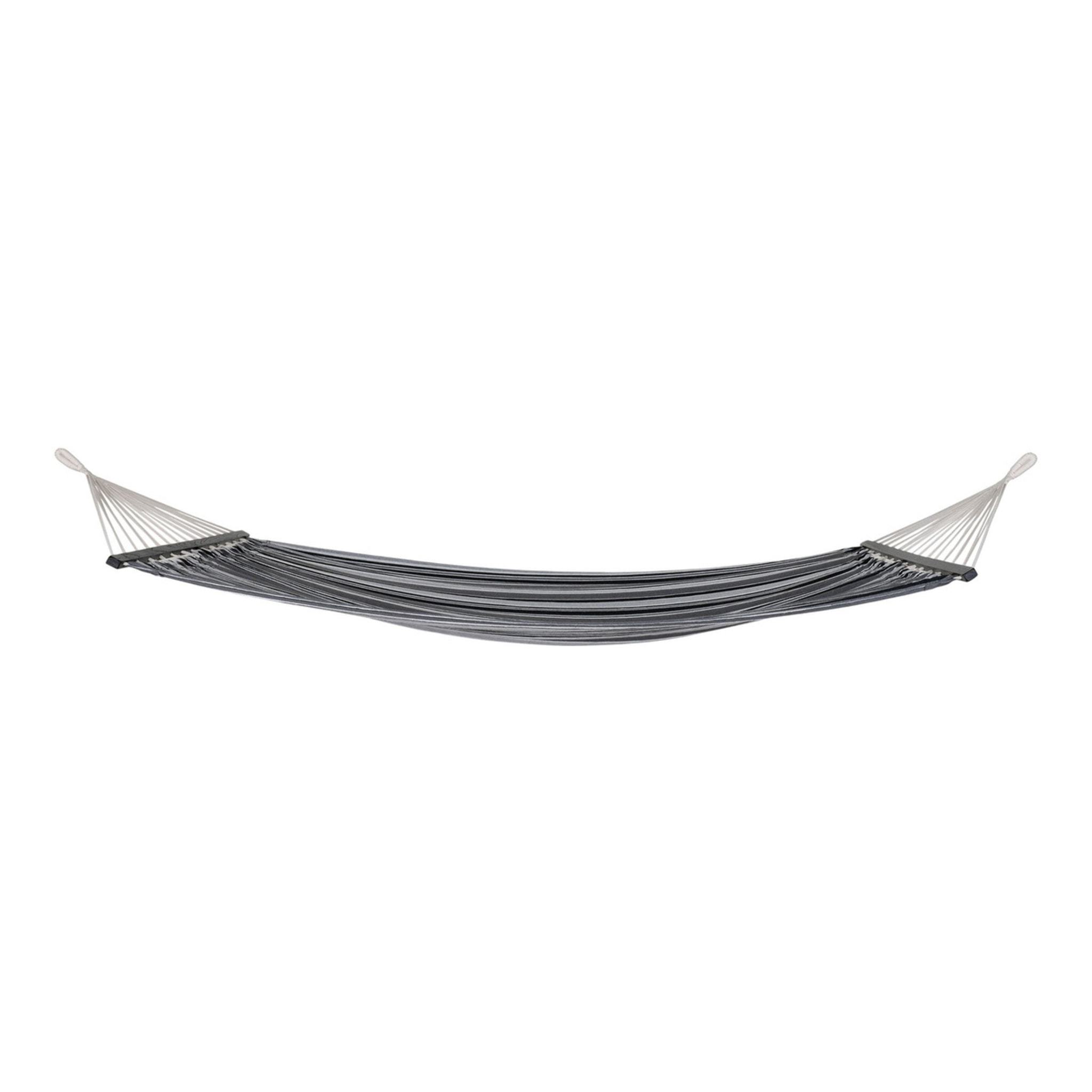Amaca Lamia in Cotone e Poliestere — Nero, Grigio e Bianco 120×200 cm