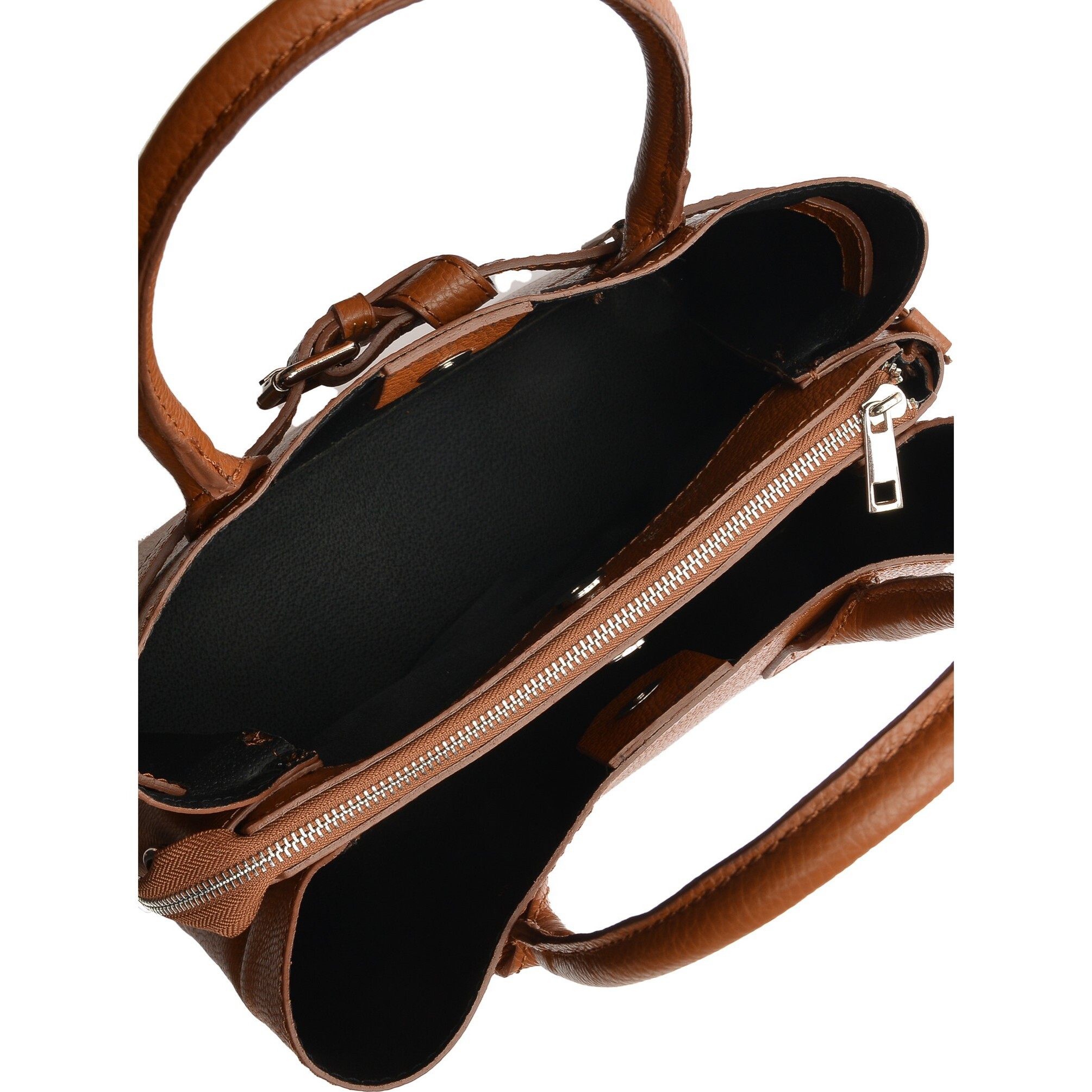 Borsa a mano Anna Luchini Cammello