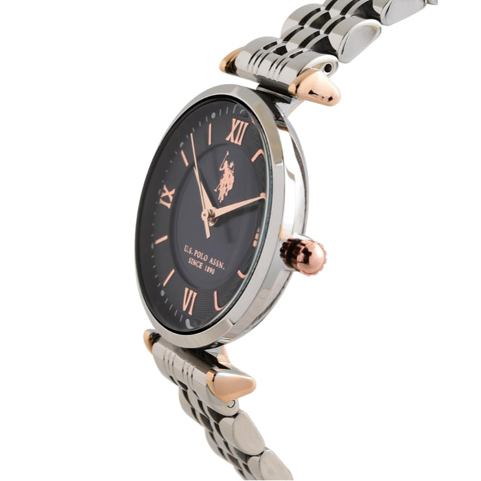 Orologio U.S. Polo Assn. In metallo e acciaio