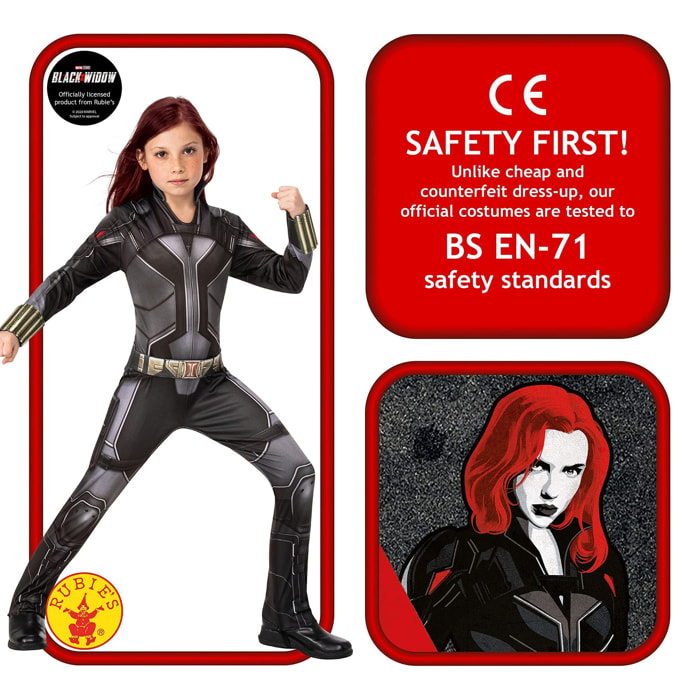 DISFRAZ BLACK WIDOW MOVIE CLASSIC INF