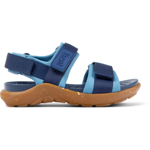 Sandalias - CAMPER Wous - Azul - Textil técnico (poliéster reciclado)