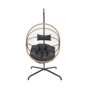 Oeuf suspendu acier coussin inclus CASSIS