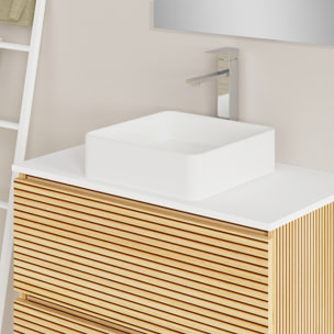 Ensemble de salle de bain BAMBU 2C, Alday, 80 cm, Solomon