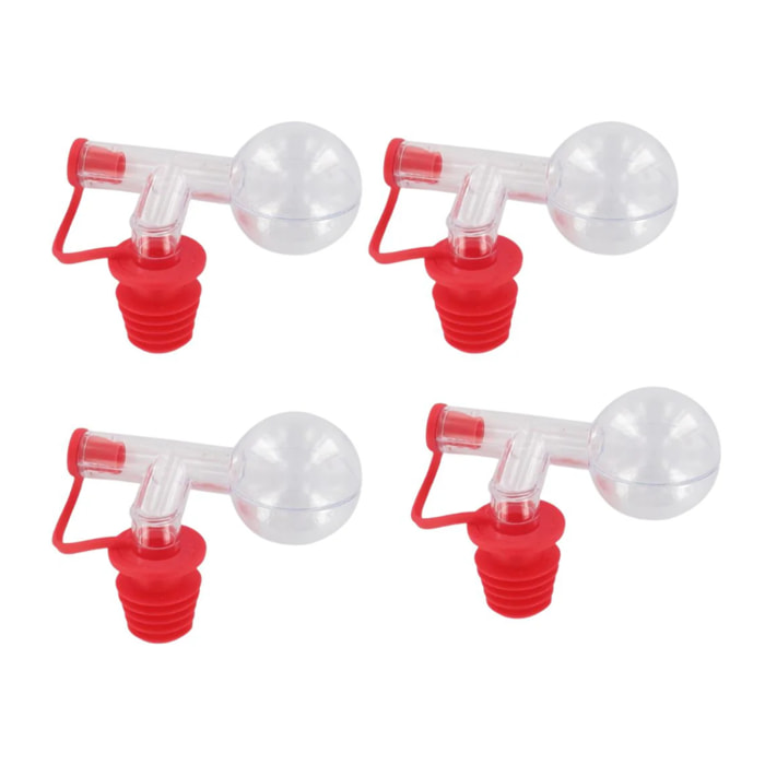 Lot de 4 bouchons doseurs boules 2,5 cl Fackelmann