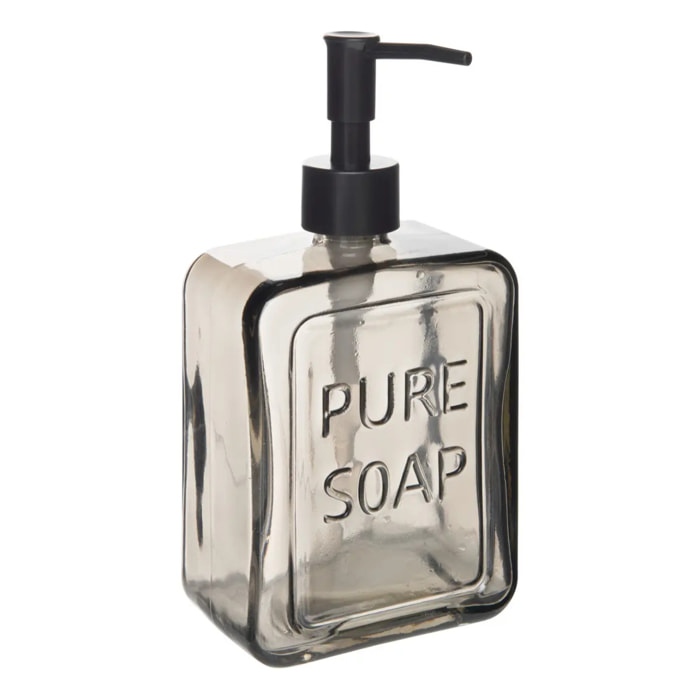 Distributeur de savon 550ml en verre