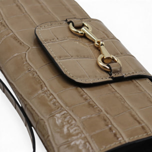 Pochette/Porta Documenti Cheval Firenze Rania Taupe