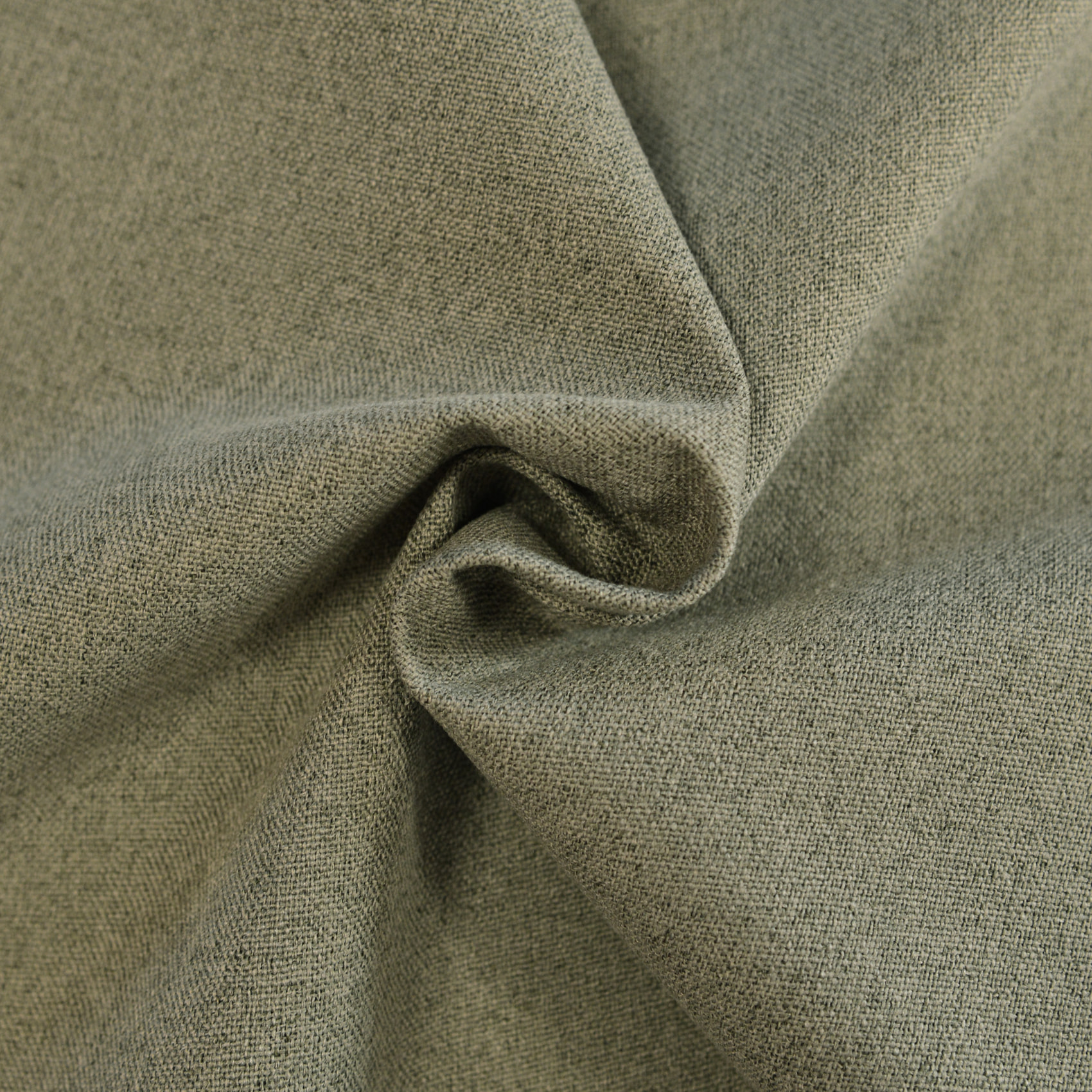 Rideau 100% occultant thermique phonique chiné - Kaki