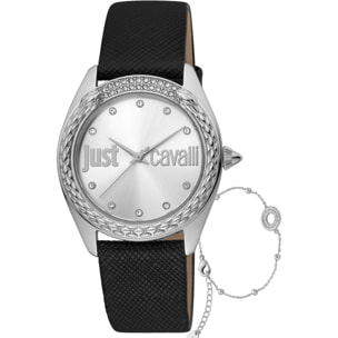 Orologio Just Cavalli LADY Vera Pelle Nero